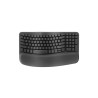 Teclado Inalambrico Logitech Wave Keys, Inalambrico, Bluetooth, Espanol, Grafito