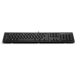 Teclado HP Teclado 125 con cable Conexion USB, Color Negro