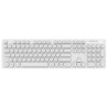 Teclado Getttech GT i-28201 Alámbrico USB Blanco (Español)