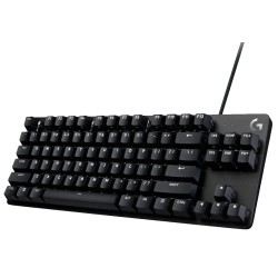 Teclado Gaming Mecanico Logitech G413 TKL SE, Iluminacion Led Blanco, Aluminio, color Negro, Usb 2.0, Negro