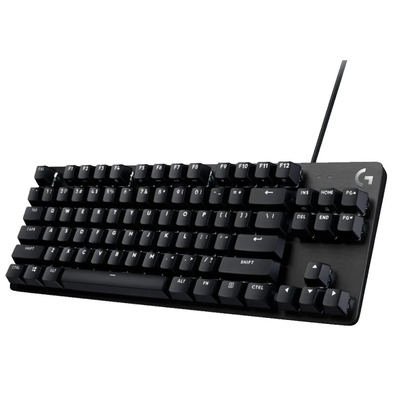 Teclado Gaming Mecanico Logitech G413 TKL SE, Iluminacion Led Blanco, Aluminio, color Negro, Usb 2.0, Negro