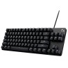 Teclado Gaming Mecanico Logitech G413 TKL SE, Iluminacion Led Blanco, Aluminio, color Negro, Usb 2.0, Negro