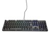 Teclado Gamer Yeyian Kusari RGB Teclado Mecánico Switch Outemu Blue Alámbrico Español Negro