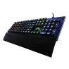 Teclado Gamer Yeyian Flare Serie 2000 Alámbrico USB Mecanico Cherry Mx Rojo Gamer Negro