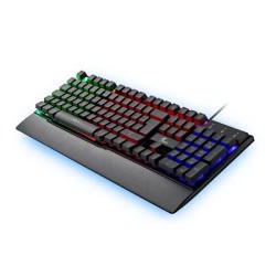 Teclado Gamer Xtech Armiger RGB Alámbrico Negro (Español)