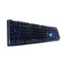 Teclado Gamer Vorago KB-502, USB, RGB, AntiGhosting, Negro, 12 Teclas multimedia, base metalica, Cable hilado