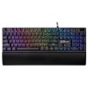 Teclado Gamer Thermaltake CHALLENGER EDGE PRO RGB, Semi-Mecanico, USB, Switch Plunger, Negro