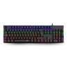 Teclado Gamer T-Dagger Naxos T-Tgk310 RGB Mecánico Switch Red Alámbrico Negro Español