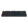 Teclado Gamer Redragon Mecanico Alámbrico Kumara Switch Rojo RGB Negro