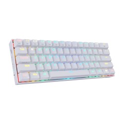 Teclado Gamer Redragon Draconic K530 RGB Mecanico Switch Redragon Brown Inalámbrico Blanco (Inglés)