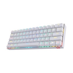 Teclado Gamer Redragon Draconic K530 RGB Mecanico Switch Redragon Brown Inalámbrico Blanco (Inglés)