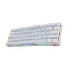 Teclado Gamer Redragon Draconic K530 RGB Mecanico Switch Redragon Brown Inalámbrico Blanco (Inglés)