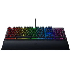 Teclado Gamer Razer BlackWidow V3 RGB Teclado Mecánico Switch Yellow Alámbrico Inglés Negro