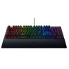 Teclado Gamer Razer BlackWidow V3 RGB Teclado Mecánico Switch Yellow Alámbrico Inglés Negro