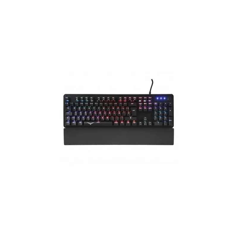 Teclado Gamer Naceb Black Cobra RGB Alámbrico USB Mecanico Negro