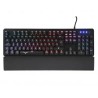 Teclado Gamer Naceb Black Cobra RGB Alámbrico USB Mecanico Negro