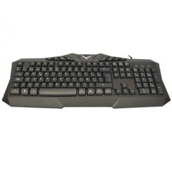 Teclado Gamer Naceb Alámbrico USB Gaming Retroiluminado Negro