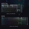 Teclado Gamer Logitech G915 Tkl Lightspeed Wireless RGB Negro