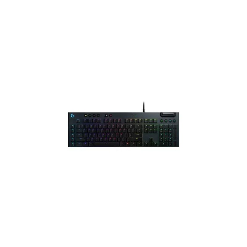 Teclado Gamer Logitech G815 Carbon RGB Alámbrico USB Mecanico Gl Tactil Negro