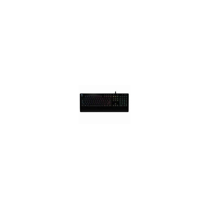 Teclado Gamer Logitech G213 Alámbrico USB Retroiluminado RGB Negro