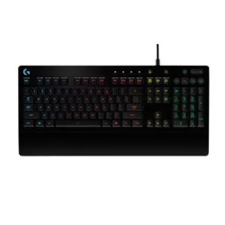 Teclado Gamer Logitech G213 Alámbrico USB Retroiluminado RGB Negro