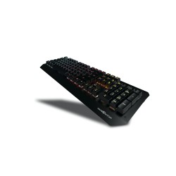 Teclado Gamer Game Factor Kbg601 Optical Alámbrico USB Mecanico Negro