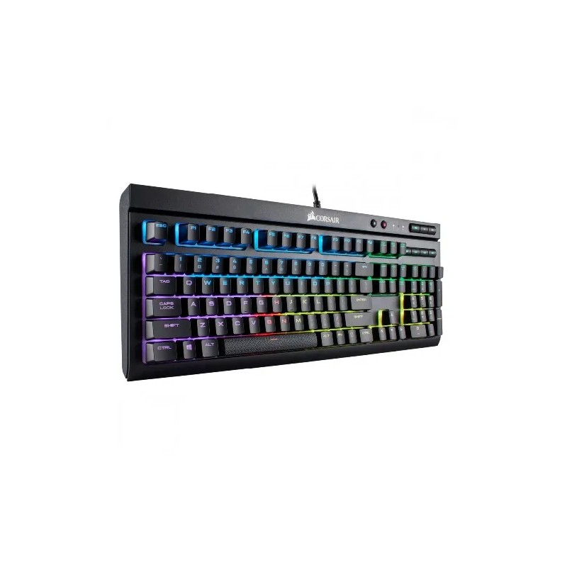Teclado Gamer Corsair K68 RGB Alámbrico USB Mecanico Negro
