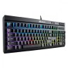 Teclado Gamer Corsair K68 RGB Alámbrico USB Mecanico Negro