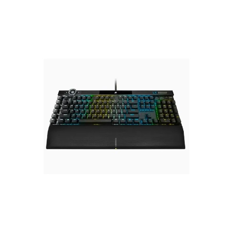 Teclado Gamer Corsair K100 RGB Mecanico Cherry Mx Inglés Negro