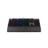 Teclado Gamer Balam Rush Dominate Kg980 RGB Switch Blue Alámbrico Español Negro