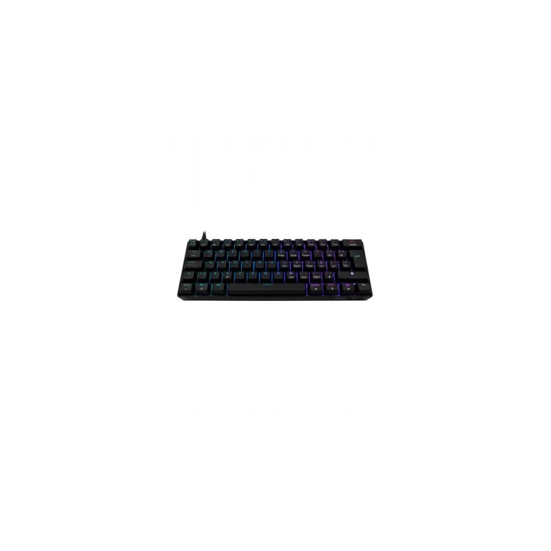 Teclado Gamer Balam Rush Dominate Gk550 RGB Mecánico Switch Blue Alámbrico Español Negro