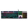 Teclado Gamer Balam Rush Br-929653 RGB Alámbrico Plata, Negro (Espanol)