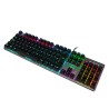 Teclado Gamer Balam Rush Br-929653 RGB Alámbrico Plata, Negro (Espanol)