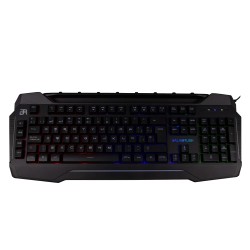 Teclado Gamer Balam Rush Br-929646 RGB Alámbrico Negro (Espanol)