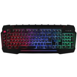 Teclado Gamer Balam Rush Br-929646 RGB Alámbrico Negro (Espanol)