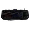 Teclado Gamer Balam Rush Br-929639 RGB Alámbrico Negro (Español)