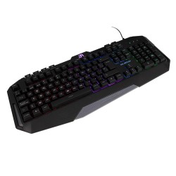 Teclado Gamer Balam Rush Br-929639 RGB Alámbrico Negro (Español)