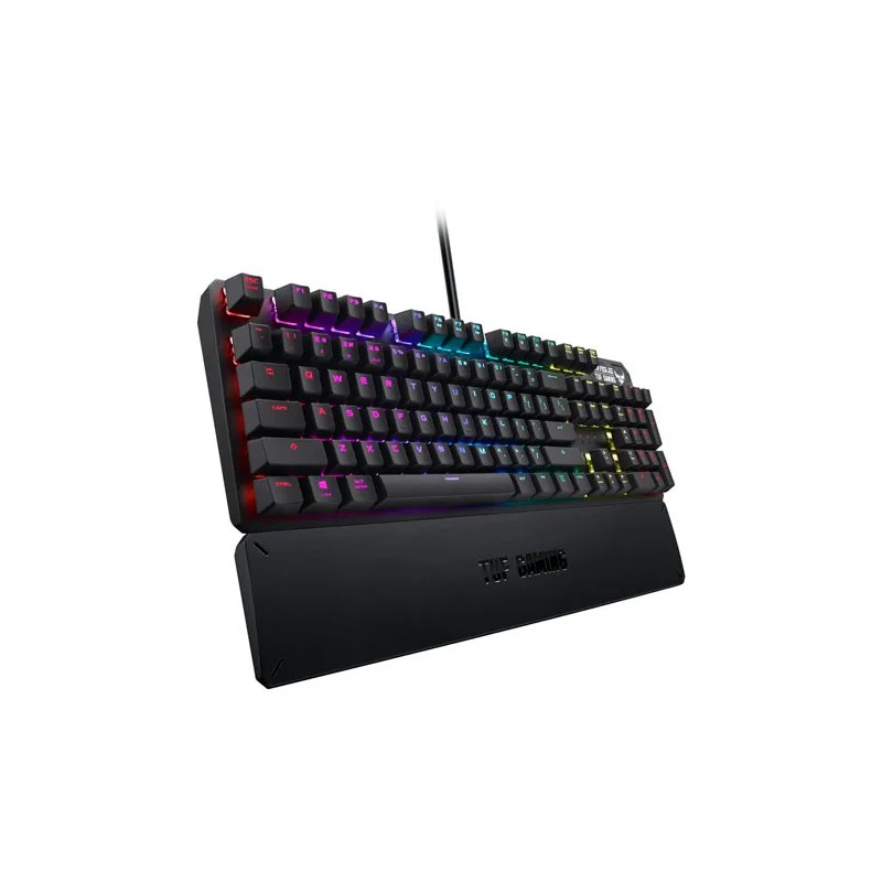Teclado Gamer Asus Tuf Gaming K3 RGB Mecanico Alámbrico Negro
