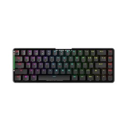 Teclado Gamer Asus Rog Falchion Inalámbrico RGB Cherry Mx Red Mecanico Negro