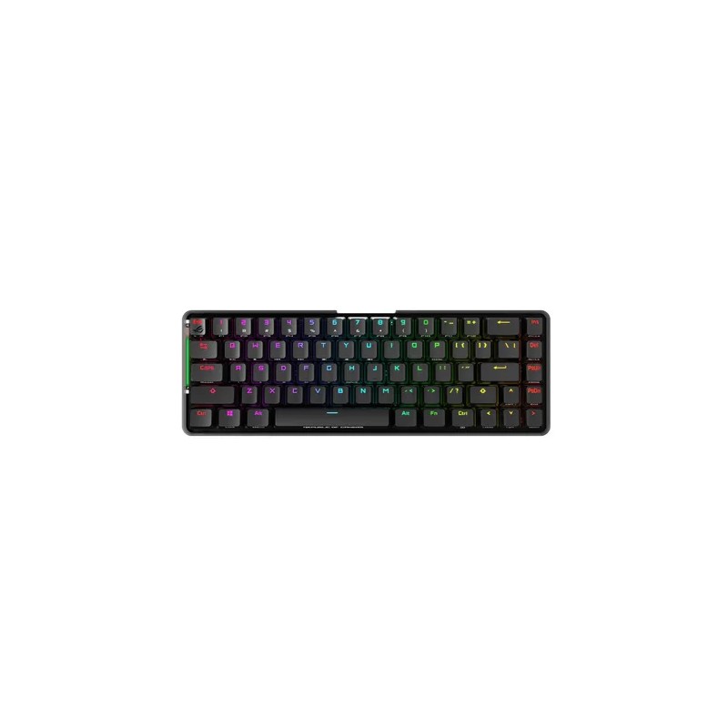 Teclado Gamer Asus Rog Falchion Inalámbrico RGB Cherry Mx Red Mecanico Negro