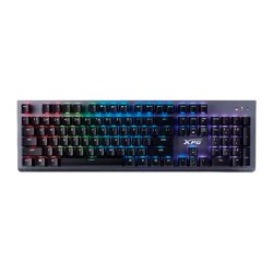 Teclado Gamer Adata XPG Mage RGB Teclado Mecánico Switch Kailh Red Alámbrico Gris Metálico Español