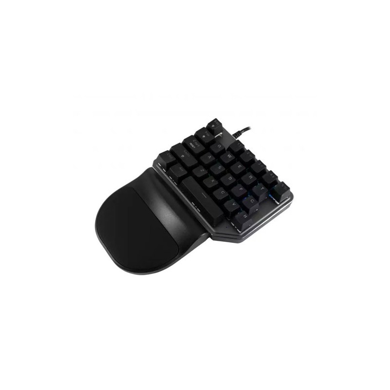 Teclado de Mano Batauro Nelore Switch Red Alámbrico RGB Negro