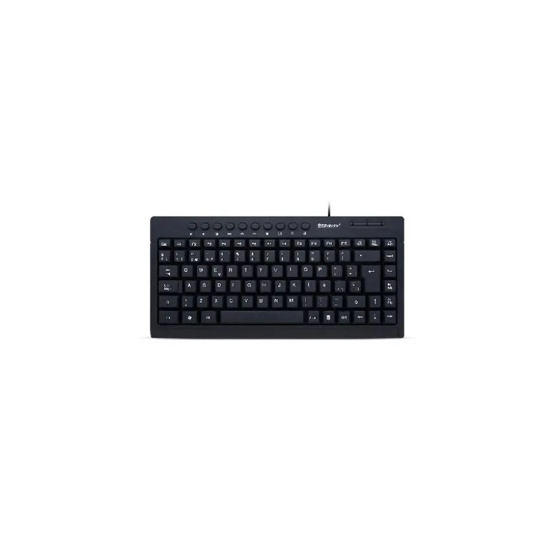 Teclado Brobotix 963067 Alámbrico USB Negro (Español)