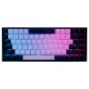 Teclado Batauro Boskar Mecánico Switch Red 75% Inalámbrico RGB Español Negro