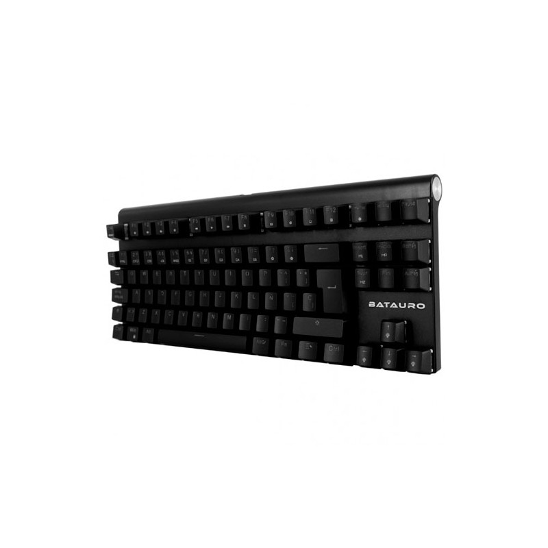 Teclado Batauro Aubrac Mecánico Switch Blue TKL Alámbrico RGB Español Negro