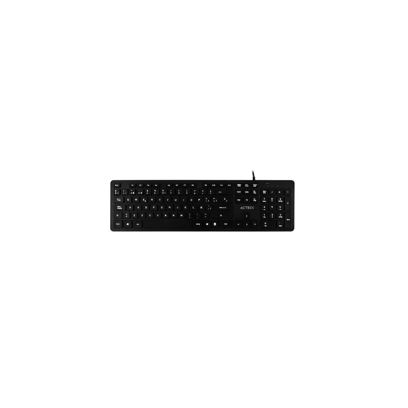 Teclado Acteck Tx22 Alámbrico USB Negro