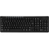 Teclado Acteck TI215 Inalambrico, Multimedia, USB, Negro