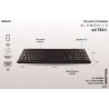 Teclado Acteck TA210 Alambrico, USB, 105 Teclas, Negro