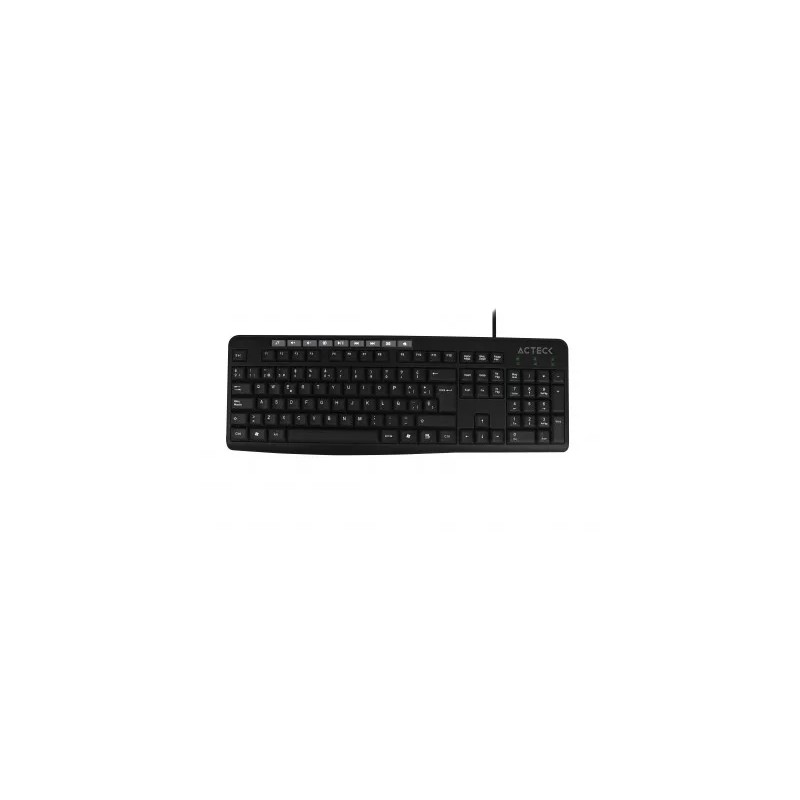 Teclado Acteck T300 Alámbrico USB Estandar Negro