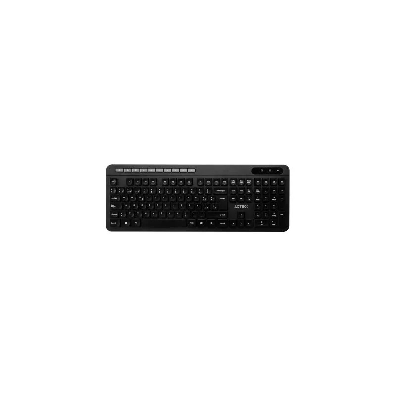 Teclado Acteck Prime Inalámbrico USB Negro